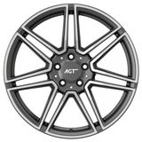 Agt Wheels 19 İnç 5*112 Et35 Füme Jant Takımı (J-6253)
