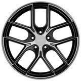 AGT Wheels 19 inç 5*112 ET35 Siyah Jant Takımı (J-6203) (Default Title)