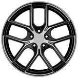 Agt Wheels 19 İnç 5*112 Et35 Siyah Jant Takımı (J-6203)