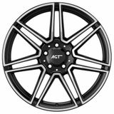 AGT Wheels 19 inç 5*112 ET38 Siyah Jant Takımı (J-6206) (Default Title)