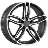AGT Wheels 19 inç 5*112 ET42 Füme Jant Takımı (J-4704) (Default Title)
