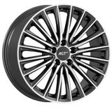 AGT Wheels 19 inç 5*112 ET48 Füme Jant Takımı (J-6243) (Default Title)
