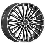 AGT Wheels 19 inç 5*112 ET55 Füme Jant Takımı (J-6211) (Default Title)