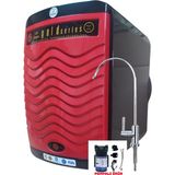 agua deutsche Pompalı Gold Specıal 12 Litre 7 Filtre 14 Aşama Gümüş Iyon Tatlandırıcı Mineral Alkali 90 Gpd Nano Membranlı 304 Kalite Krom Musluklu 12 Litre Çelik Tanklı Su Arıtma Cihazı