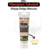 Aguaplast Ahşap Parke Tamir Macunu Açık Çam Mobilya Masa Dolgu Çatlak Çizik Giderici 125 ml - 1 Adet