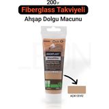 Aguaplast Ahşap Parke Tamir Macunu Açık Ceviz Mobilya Masa Dolgu Çatlak Çizik Giderici 125 ml - 1 Adet