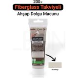 Aguaplast Ahşap Parke Tamir Macunu Kumtaşı Mobilya Masa Dolgu Çatlak Çizik Giderici 125 ml - 1 Adet
