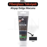 Aguaplast Ahşap Parke Tamir Macunu Siyah Mobilya Masa Dolgu Çatlak Çizik Giderici 125 ml - 1 Adet