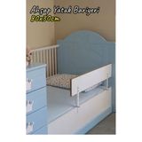 Agubugu Baby AGU-088 8-3 80x30 cm Ahşap Yatak Bariyeri