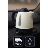 AGUILAS 1 Litre 24 Volt Araç Içi Oto Su Isıtıcı Kettle Çakmaklık Girişli