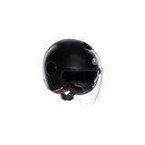 AGV Eteres Mat Siyah Açık Kask