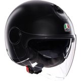 Agv Eteres Mono Matt Black Açık Kask - XS - Renkli