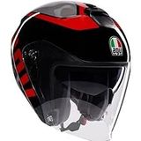 Agv Irides Motosiklet Kaskı Kask Valenza Matt Grey Black Red M