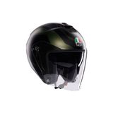 Agv Irides Sakai Mat Yeşil-Siyah Açık Kask