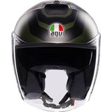 Agv Irides Sakai Matt Green Black Renkli Açık Kask