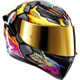Agv K1 S Bezzecchi Kapalı Kask-Gold Vizör - XL
