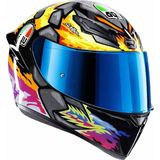 Agv K1 S Bezzecchi Kapalı Kask-Mavi Vizör - Çok Renkli