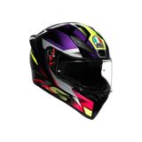 Agv K1 S Fastlap Black Purple Pink Kapalı Kask L