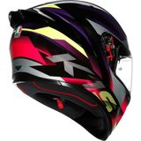 Agv K1 S Fastlap Black Purple Pink Kapalı Kask - M