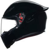 AGV K1 S Mono Black Kask Aerodinamik Tasarım ve Konforlu İç Mekanlarla Günlük Kullanım İçin - XL - Siyah