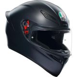 Agv K1 S Mono Matt Black Kapalı Kask 1500 gr Aerodinamik Tasarım ve Yıkanabilir İç Yüzey - Mat Siyah