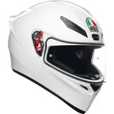 Agv K1 S Mono White Kapalı Kask M Beden Çıkarılabilir İç Özelliği ile Yüksek Güvenlik - Renkli