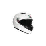 AGV K3 Beyaz Kapalı Kask