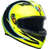 Agv K3 Mplk Rossi Wt Phillip Island 2005 Kapalı Kask - Çift Renk - XL