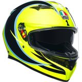 Agv K3 Rossi WT Phillip İsland 2005 Kapalı Kask - M - Renkli