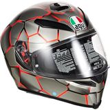 AGV K5 S Motosiklet Kaskı Multi Kapalı Kask Vulcanum Red S