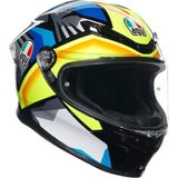 Agv K6 S Joan Black Blue Yellow Kapalı Kask - XL - Renkli