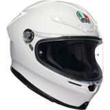 Agv K6 S Mono White Kapalı Kask - 2XL - Renkli