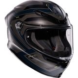 Agv K6 S Mplk Enhance Matt Grey Yellow Fluo Kapalı Kask - XS