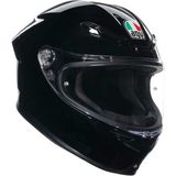 Agv K6S Mplk Kapalı Kask (Parlak Siyah)