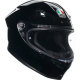 Agv K6S Mplk Mono Kapalı Kask Parlak Siyah 2XL Beden ile Yüksek Koruma Sağlar