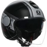Agv Kask/ Eteres Mondello Matt Black Grey - Çok Renkli