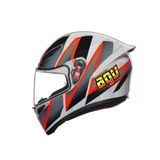 Agv Kask K1 S Blıpper Grey Red Kask