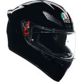 Agv Kask K1 S Mono Black M Parlak Siyah Yüksek Dirençli Termoplastik Malzeme ile Aerodinamik Tasarım