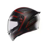 Agv Kask K1 S Slıng Matt Black Red Kask