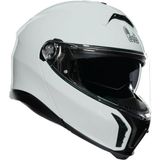 Agv Kask Tourmodular Solıd Mplk Stelvıo Whıte - Beden L