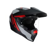 Agv Kask/Ax-9 Multı Plk Refractıve Adv Matt Carbon/Red