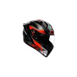 Agv Kask/k1 S E2206 Fastlap Black Grey Red Conf.