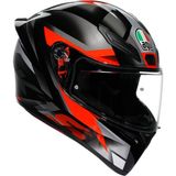Agv Kask/k1 S Fastlap Black/grey/red Conf. - XL - Renkli