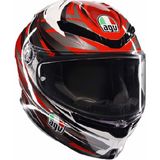 Agv Kask/k6 Mplk Reeval Whıte Red Grey - M