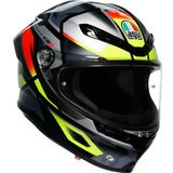 AGV KASK/K6 S MPLK ERAZER BLACK/RED YELLOW FLUO M0186
