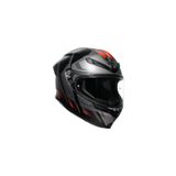 AGV Kask/k6 S Mplk Karve Matt Blk Grey Red