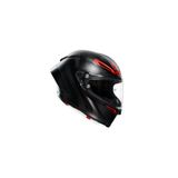 Agv Kask/Pısta Gp Rr Mplk Intrepıdo Matt Carbon Blk Red