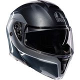 Agv Kask/streetmodular Levıco Grey Sılver - Renkli