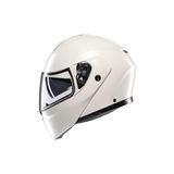 Agv Kask/streetmodular Mono Matt Materıa Whıte - XL