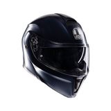 Agv Kask/streetmodular Mono Matt Profondo Blue - Siyah